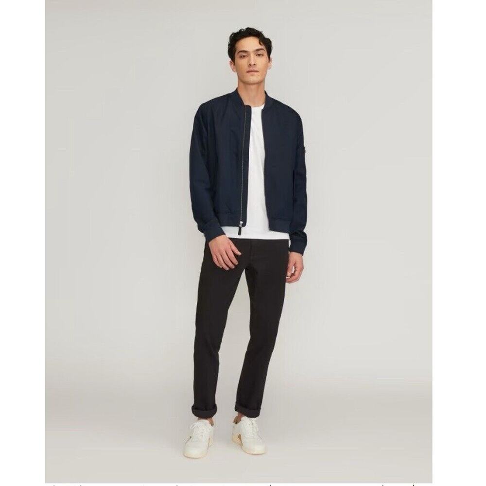 EVERLANE NWT The Slim 4 Way Stretch Organic Cotton Jean Black Men Size 32x28 New